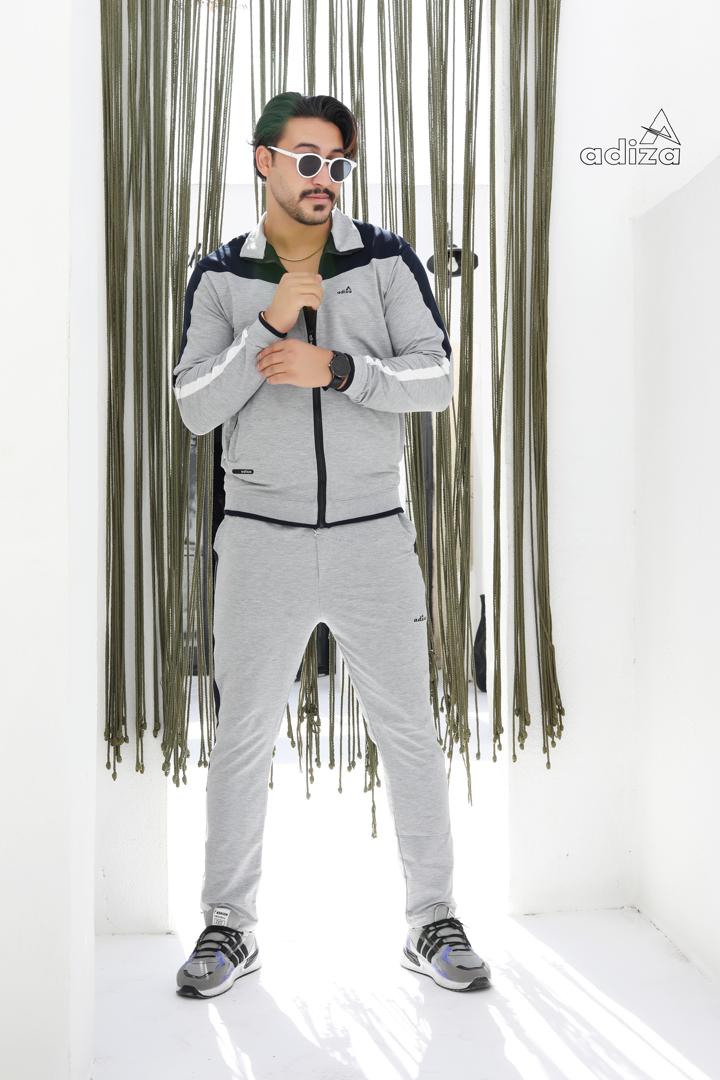 سویُیشرت شلوار ملانژ